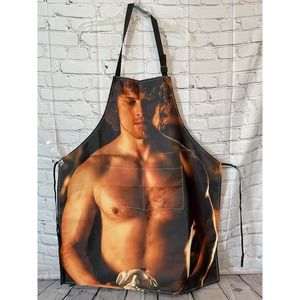 Outlander Fans Muscle Fun Barbecue Apron Jamie Fraser